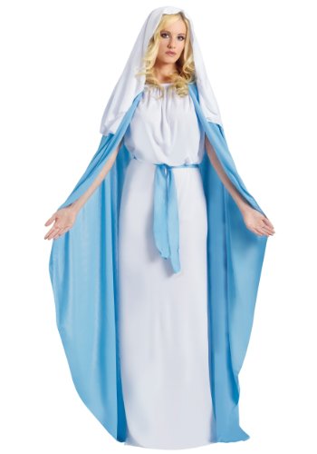 Fun World womens Mary adult sized costumes, Blue, One Size US