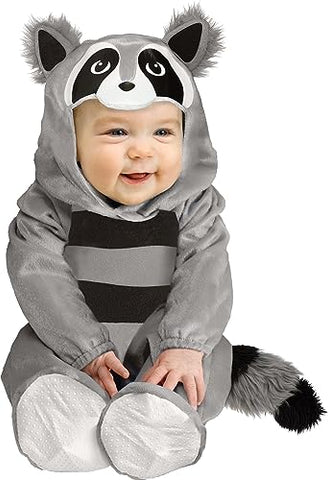 Fun World Baby Raccoon Costume - 3T/4T