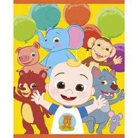 Cocomelon Plastic Loot Bags 8ct