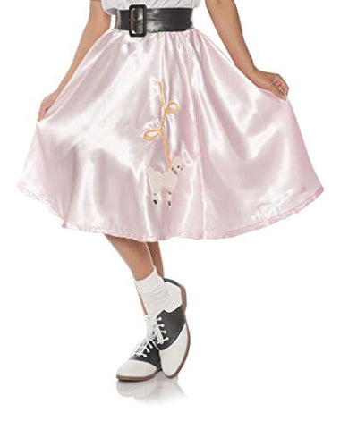 UNDERWRAPS Women's 1950's Poodle Skirt Costume-Pink, Large