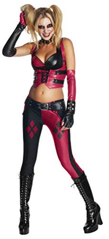 Secret Wishes Batman Arkham City Sexy Harley Quinn Costume - Small / Multi-color