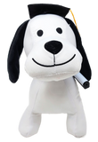 11" Autograph Grad Dog - Black