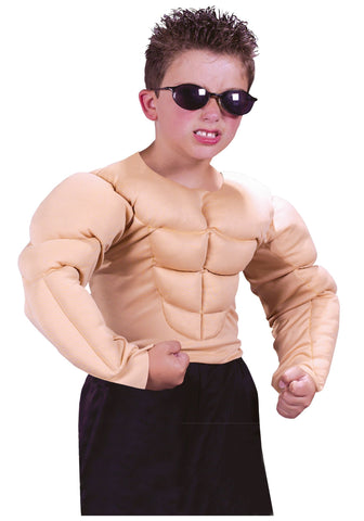 Child Muscle Chest Shirt Large (12-14)