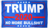 2020 Donald Trump Flag - No More Bullshit