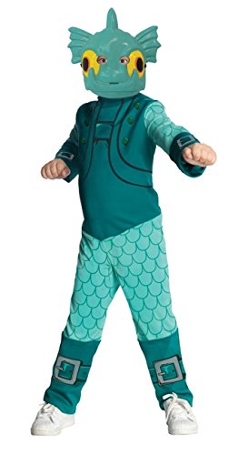 Rubies Costume Co Boys' Skylanders Gill Grunt Costume Multicoloured Medium