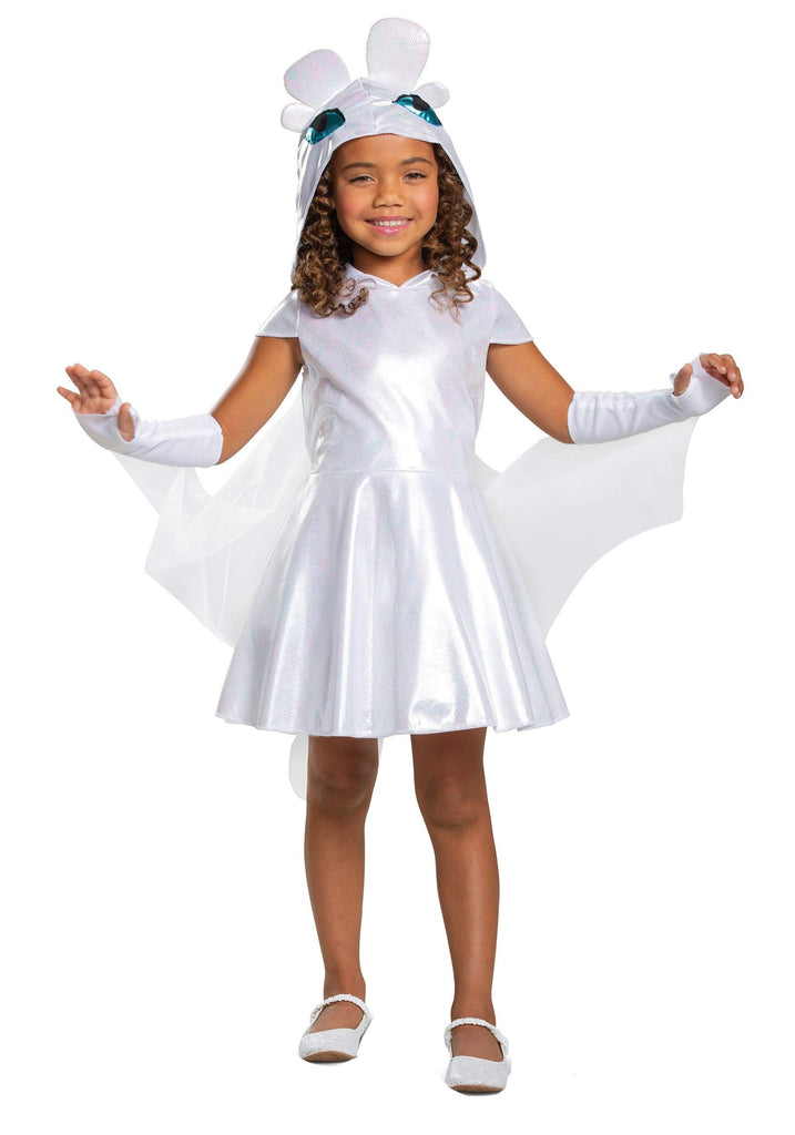 Disguise Light Fury Classic How To Train Your Dragon Child Costume, X-Small REMPTY (3T-4T)