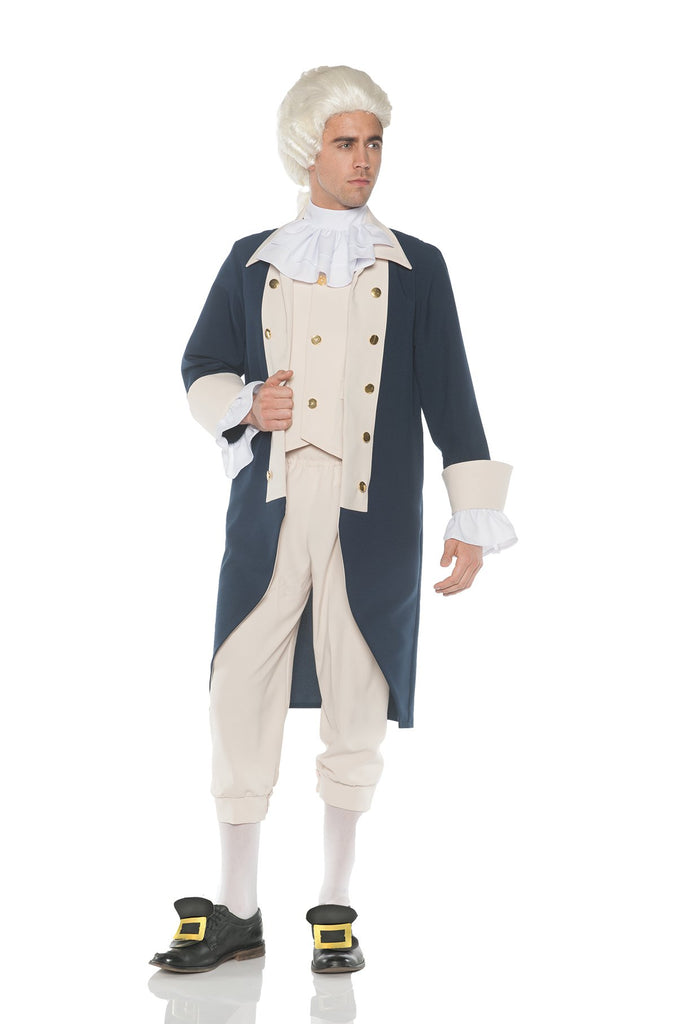 Men's Founding Father Hamilton/Washington Costume, OS