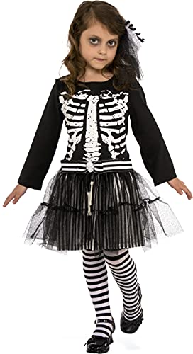 Rubie's unisex adult Child s Little Skeleton Costume, Multicolor, Large US