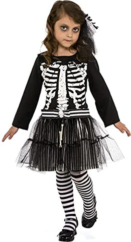 Rubie's unisex adult Child s Little Skeleton Costume, Multicolor, Large US
