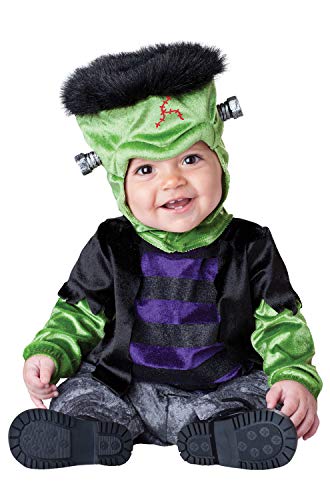InCharacter Costumes Baby's Monster-Boo Costume, Black/Green/Purple, Small