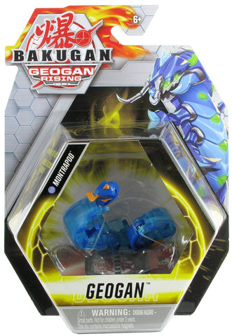 Bakugan Geogan Rising 2021 Aquos Montrapod Collectible Action Figure and Trading Cards