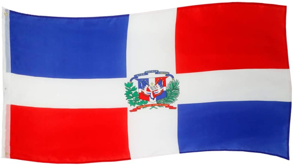3ft. x 5ft. Country Flag Wall Banner - Dominican Republic