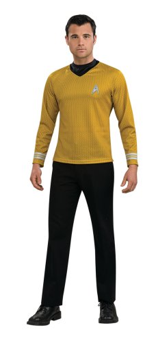 Star Trek Movie Gold Shirt, Adult XL Costume