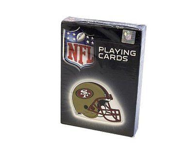 NFL San Francisco 49ers NFL Helmet Logoed Playing Cards