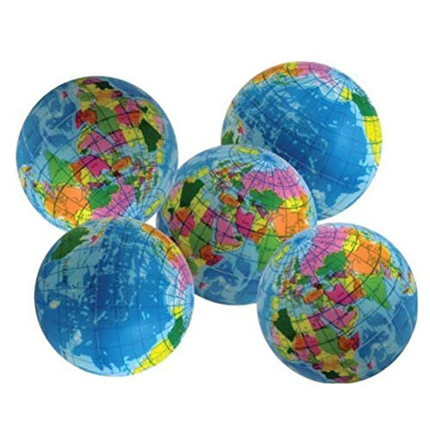 1 dozen 75MM Globe Stress Balls