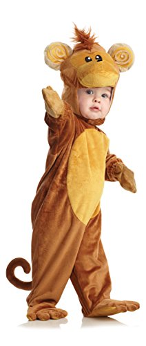 UNDERWRAPS baby boys Baby's Monkey infant and toddler costumes, Brown, Large 2T-4T US