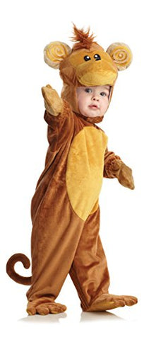 Toddler's Cute Monkey Costume for Halloween and Dress Up - Monkey