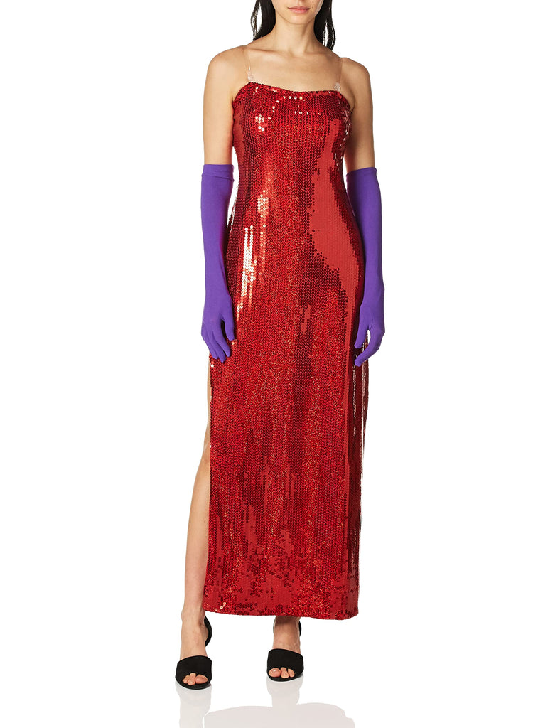 Party King Women's Toon Starlet Sexy Costume Dress Set, Red, X-Large