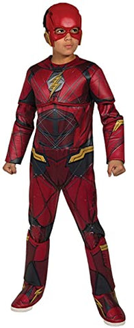 Rubie's Costume Boys Justice League Deluxe Flash Costume, Large, Multicolor