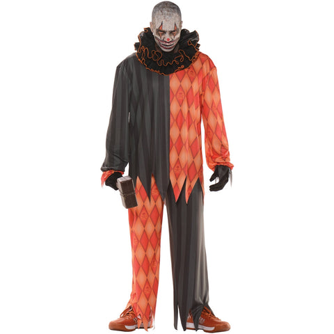 Underwraps Evil Halloween Clown Adult Costume