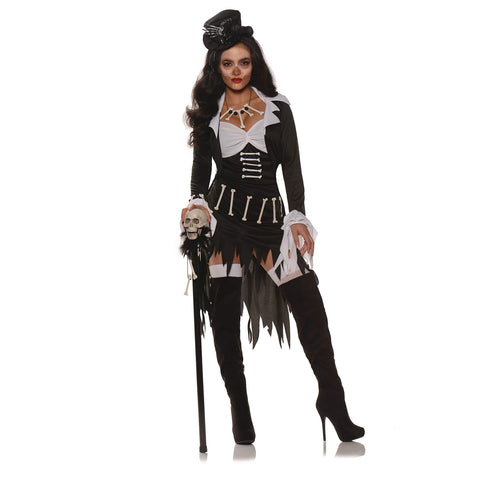 Voo Doo Priestess Costume, Multi, Small