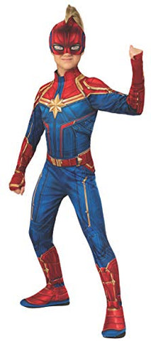 Rubie's Captain Marvel Hero Costume Suit, Large Blue/Red