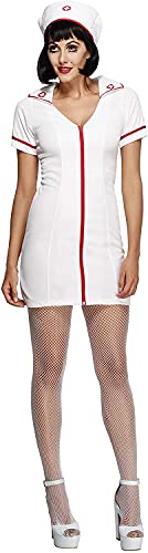 Smiffys Fever No Nonsense Nurse Costume (Large) White