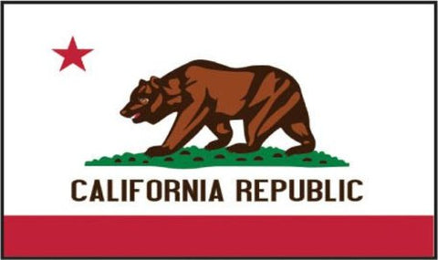 3' x 5' California Soft Polyester Flag Banner