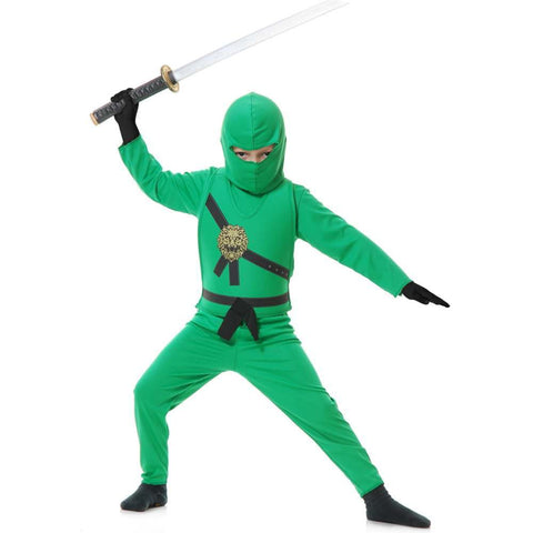 Green Ninja Avengers Series Ii Costume for Kids