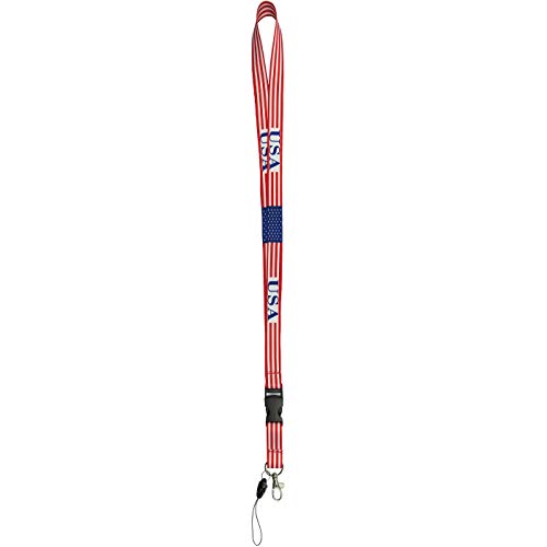 28" USA Flag Lanyard