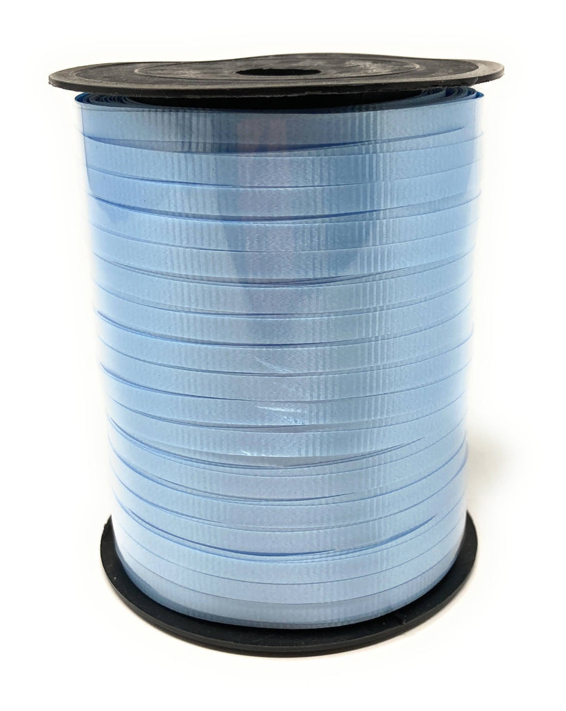 500 Yard Balloon Ribbon - Assorted Colors - Baby Blue