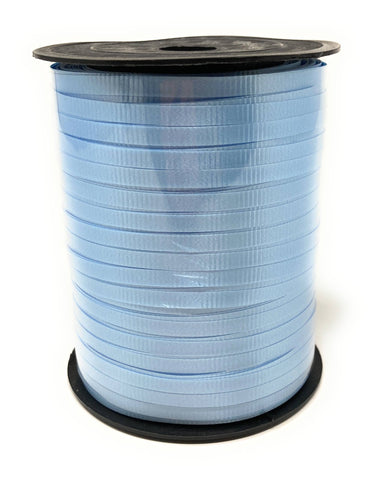 500 Yard Balloon Ribbon - Assorted Colors - Baby Blue