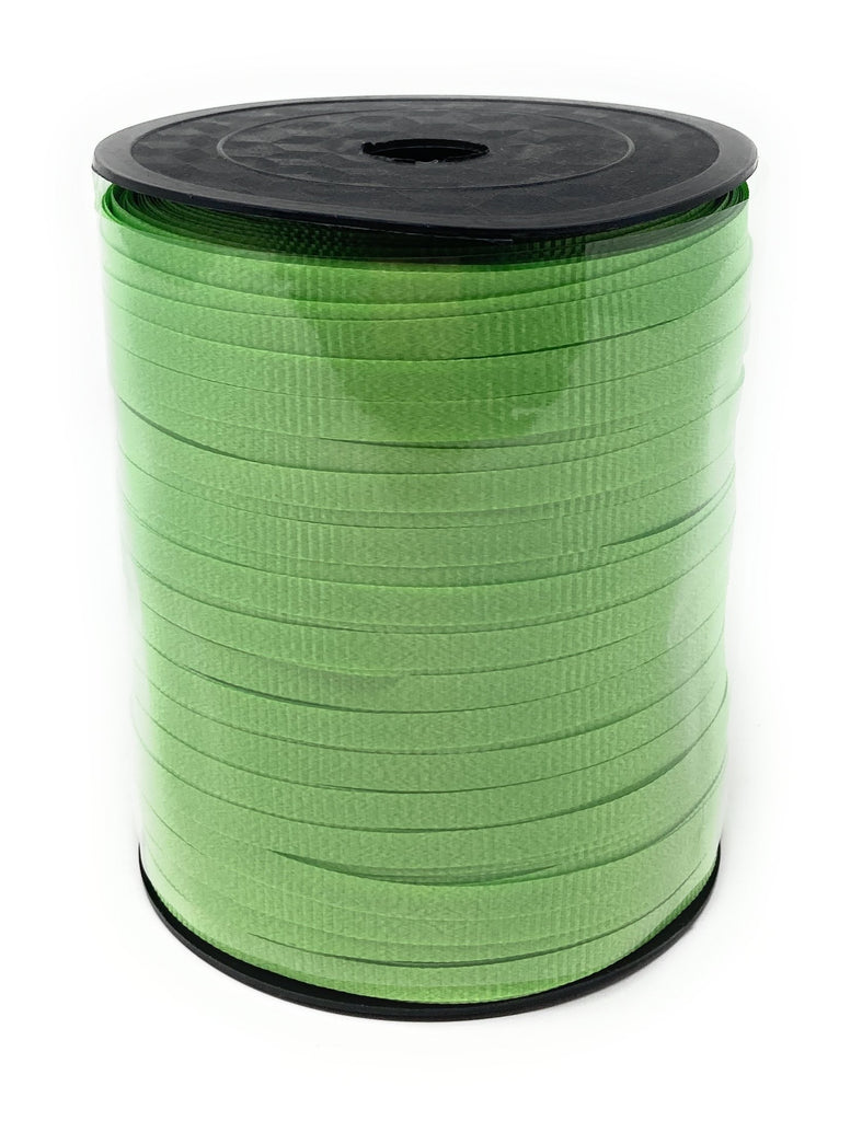 500 Yard Balloon Ribbon - Assorted Colors - Lime Green