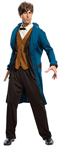 Rubie's Costume Co. Men's Fantastic Beasts Where to Find Them Deluxe Newt Scamander - X-Large